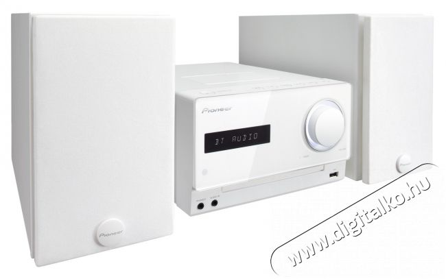 Pioneer X-CM42BT-W Mikro hifi iPod/iPhone dokkolóval - fehér Audio-Video / Hifi / Multimédia - Hifi - Sztereó - Mikro-, mini hifi rendszer - 279613