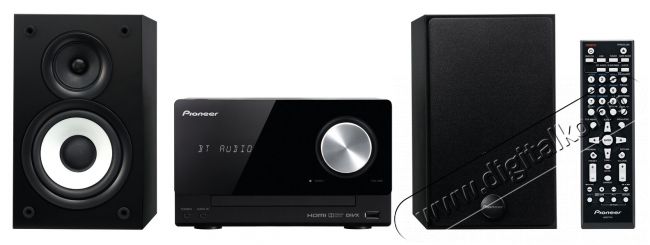 Pioneer X-CM52BT-K Micro lejátszórendszer - fekete Audio-Video / Hifi / Multimédia - Hifi - Sztereó - Mikro-, mini hifi rendszer - 279616