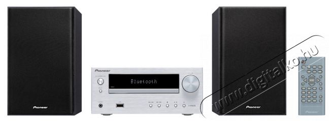 Pioneer X-HM26 mikro hifi rendszer - ezüst Audio-Video / Hifi / Multimédia - Hifi - Sztereó - Mikro-, mini hifi rendszer - 309317