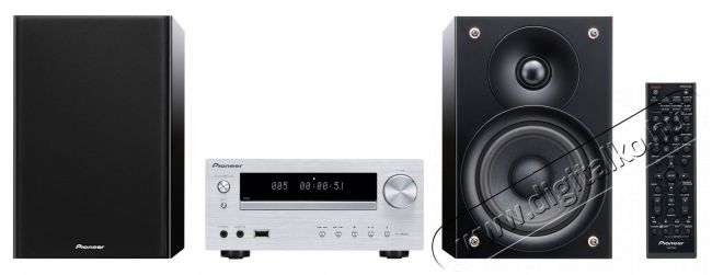 Pioneer X-HM51-S Mikro hifi rendszer - ezüst Audio-Video / Hifi / Multimédia - Hifi - Sztereó - Mikro-, mini hifi rendszer - 279633