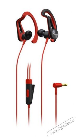 Pioneer SE-E5T-R fülhallgató - piros Audio-Video / Hifi / Multimédia - Fül és Fejhallgatók - Fülhallgató mikrofonnal / headset - 338278