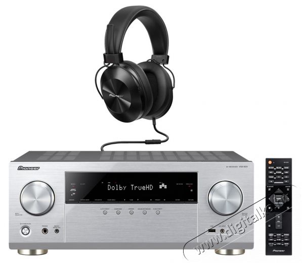 Pioneer VSX-831 házimozi erősítő - ezüst + SE-MS5T-K fejhallgató Audio-Video / Hifi / Multimédia - Házimozi - Házimozi erősítő - 309918