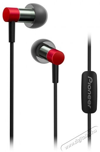 Pioneer SE-CH3T-R fülhallgató Audio-Video / Hifi / Multimédia - Fül és Fejhallgatók - Fülhallgató mikrofonnal / headset - 338267
