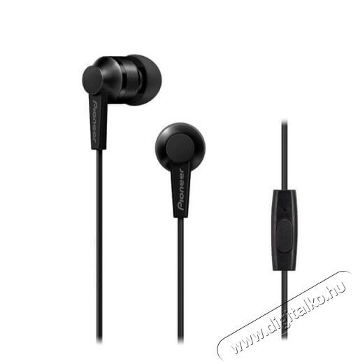 Pioneer SE-C3T mikrofonos fülhallgató - fekete Audio-Video / Hifi / Multimédia - Fül és Fejhallgatók - Fülhallgató mikrofonnal / headset - 338253