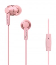 Pioneer SE-C3T-P fülhallgató - rose quartz Audio-Video / Hifi / Multimédia - Fül és Fejhallgatók - Fülhallgató mikrofonnal / headset - 338256
