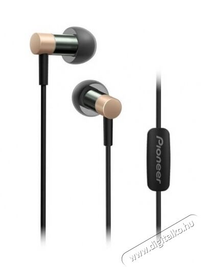 Pioneer SE-CH3T-G fülhallgató Audio-Video / Hifi / Multimédia - Fül és Fejhallgatók - Fülhallgató mikrofonnal / headset - 338265