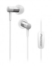 Pioneer SE-CH3T-S Hi-Res ezüst mikrofonos fülhallgató Audio-Video / Hifi / Multimédia - Fül és Fejhallgatók - Fülhallgató mikrofonnal / headset - 339633