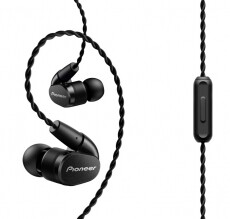 Pioneer SE-CH5T mikrofonos fülhallgató - fekete Audio-Video / Hifi / Multimédia - Fül és Fejhallgatók - Fülhallgató mikrofonnal / headset - 319200