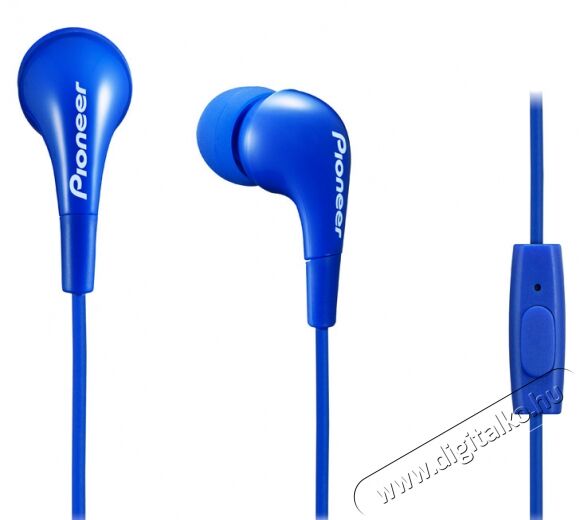 Pioneer SE-CL502T-L fülhallgató - kék Audio-Video / Hifi / Multimédia - Fül és Fejhallgatók - Fülhallgató mikrofonnal / headset - 309803