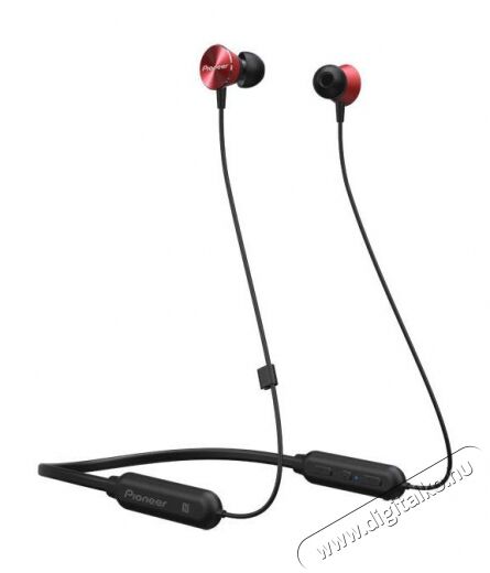 Pioneer SE-QL7BT-R fülhallgató - piros-fekete Audio-Video / Hifi / Multimédia - Fül és Fejhallgatók - Fülhallgató mikrofonnal / headset - 338290