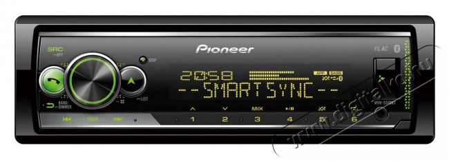 Pioneer MVH-S510BT autó hifi fejegység Autóhifi / Autó felszerelés - Autórádió fejegység - Autórádió fejegység - 351439