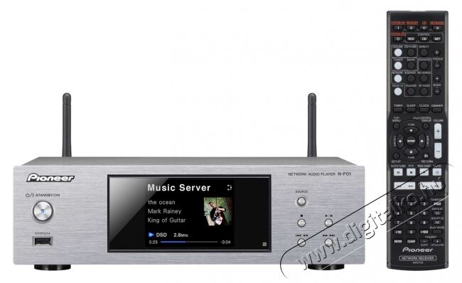 Pioneer N-P01-S hálózati audió lejátszó Audio-Video / Hifi / Multimédia - Rádió / órás rádió - Internet webrádió - 282998