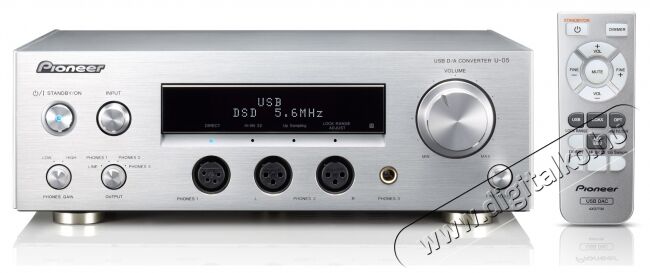 Pioneer U-05-S fejhallgató erősítő Audio-Video / Hifi / Multimédia - Hifi - Sztereó - D/A konverter / fejhallgató erősítő - 283001