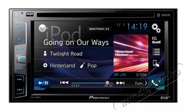 Pioneer AVH-X490DAB multimediás fejegység Autóhifi / Autó felszerelés - Autórádió fejegység - Autórádió fejegység - 318281