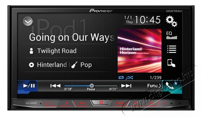 Pioneer AVH-X8800BT autórádió fejegység Autóhifi / Autó felszerelés - Autórádió fejegység - Autórádió fejegység - 313493
