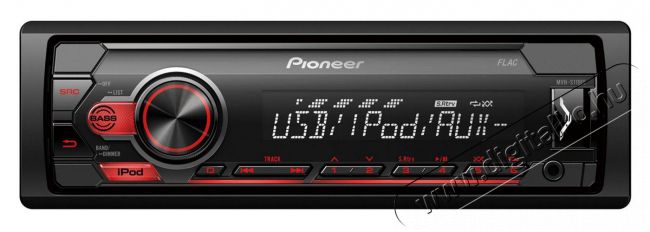 Pioneer MVH-S110UI USB/AUX iPhone autó hifi fejegység Autóhifi / Autó felszerelés - Autórádió fejegység - Autórádió fejegység - 351436