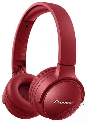 Pioneer SE-S6BN-R bluetooth zajszűrős fejhallgató - piros Audio-Video / Hifi / Multimédia - Fül és Fejhallgatók - Fejhallgató mikrofonnal / headset - 368026