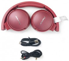 Pioneer SE-S6BN-R bluetooth zajszűrős fejhallgató - piros Audio-Video / Hifi / Multimédia - Fül és Fejhallgatók - Fejhallgató mikrofonnal / headset - 368026