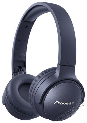 Pioneer SE-S6BN-L bluetooth zajszűrős fejhallgató - kék Audio-Video / Hifi / Multimédia - Fül és Fejhallgatók - Fejhallgató mikrofonnal / headset - 368025