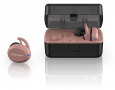 Pioneer SE-E8TW-P True Wireless Bluetooth rózsaszín sport fülhallgató Audio-Video / Hifi / Multimédia - Fül és Fejhallgatók - Fülhallgató mikrofonnal / headset - 393602