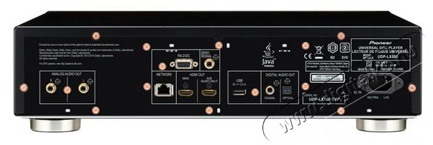 Pioneer UDP-LX500-B fekete Blu-ray lej&aacute;tsz&oacute; Audio-Video / Hifi / Multim&eacute;dia - CD / DVD / Blu-Ray / Multim&eacute;dia k&eacute;sz&uuml;l&eacute;k - Blu-ray lej&aacute;tsz&oacute; - 450086