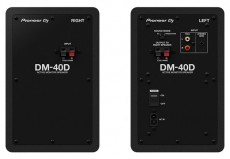 Pioneer DJ DM-40D fekete monitor hangfalpár Autóhifi / Autó felszerelés - Autó hangsugárzó - Hangszóró - 457056