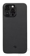 PITAKA 126919 iPhone 14 Pro MagEZ 3 Grey Twill fekete hátlap Mobil / Kommunikáció / Smart - Mobiltelefon kiegészítő / tok - Tok / hátlap - 480050