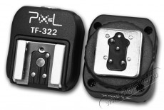 Pixel vakupapucs adapter Nikon (TF-322) Fotó-Videó kiegészítők - Vaku kiegészítő - Vakupapucs - 257351