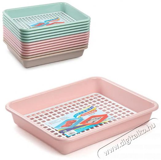 PLASTIC FORTE Leolvaszt&oacute; t&aacute;l 35 &times; 28 &times; 6 cm UH Konyhai term&eacute;kek - Ed&eacute;ny - Ed&eacute;ny k&eacute;szlet - 527854