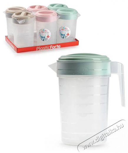 PLASTIC FORTE 2 l UH fedéllel és skálával Konyhai termékek - Konyhai eszköz - Egyéb konyhai eszköz - 527851