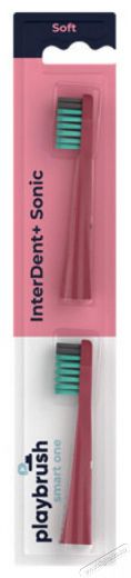 Playbrush Playbrush Smart Sonic pót fogkefe fej 2 darab - rózsaszín Szépségápolás / Egészség - Száj / fog ápolás - Kiegészítő - 370350