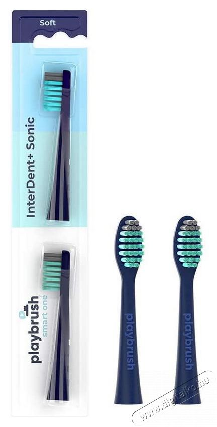 Playbrush Smart One pót fogkefe fej 2 darab - kék Szépségápolás / Egészség - Száj / fog ápolás - Kiegészítő - 370341