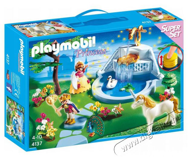 PLAYMOBIL 4137 Princess Unikornis szuper szett Háztartás / Otthon / Kültér - Játék / Sport - Játékfigura - 510832