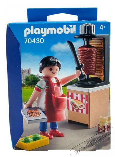 PLAYMOBIL 70430 Kebabos figura Háztartás / Otthon / Kültér - Játék / Sport - Játékfigura - 510830