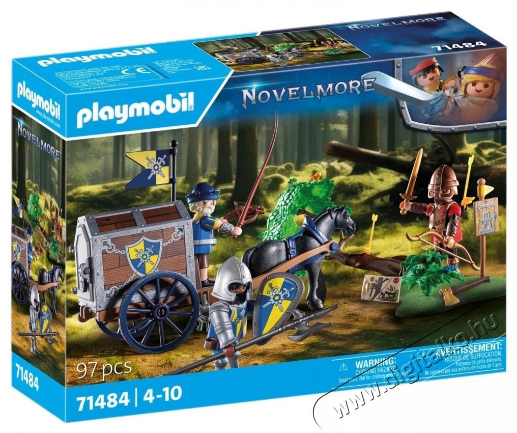 PLAYMOBIL 71484 A sz&aacute;ll&iacute;t&oacute;kocsi kirabl&aacute;sa H&aacute;ztart&aacute;s / Otthon / K&uuml;lt&eacute;r - J&aacute;t&eacute;k / Sport - J&aacute;t&eacute;kfigura - 532038