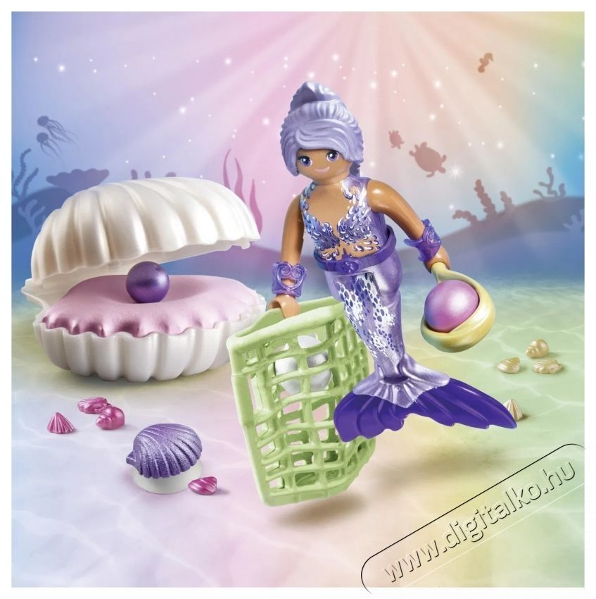 PLAYMOBIL 71502 Hable&aacute;ny gy&ouml;ngyh&aacute;z kagyl&oacute;val H&aacute;ztart&aacute;s / Otthon / K&uuml;lt&eacute;r - J&aacute;t&eacute;k / Sport - J&aacute;t&eacute;kfigura - 532052