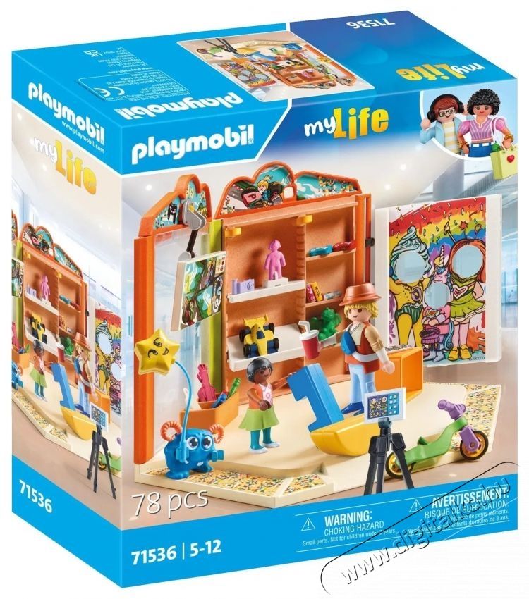 PLAYMOBIL 71536 J&aacute;t&eacute;kbolt H&aacute;ztart&aacute;s / Otthon / K&uuml;lt&eacute;r - J&aacute;t&eacute;k / Sport - J&aacute;t&eacute;kfigura - 532051