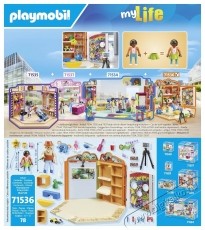 PLAYMOBIL 71536 J&aacute;t&eacute;kbolt H&aacute;ztart&aacute;s / Otthon / K&uuml;lt&eacute;r - J&aacute;t&eacute;k / Sport - J&aacute;t&eacute;kfigura - 532051