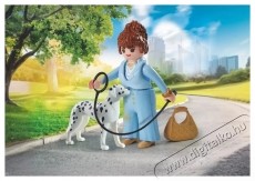 PLAYMOBIL 71736 &Uuml;zletasszony dalmata kuty&aacute;val H&aacute;ztart&aacute;s / Otthon / K&uuml;lt&eacute;r - J&aacute;t&eacute;k / Sport - J&aacute;t&eacute;kfigura - 532054