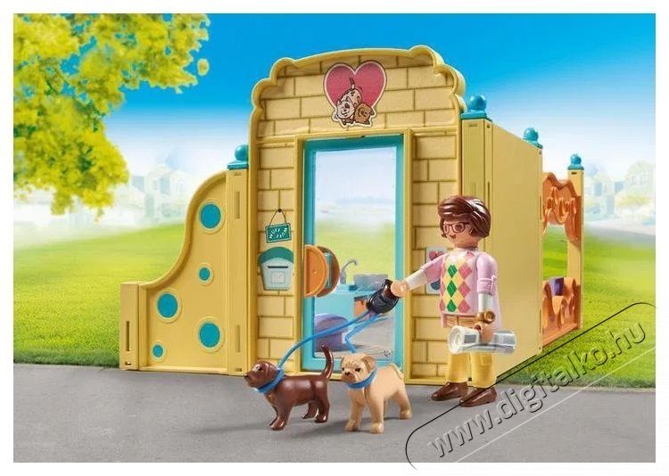 PLAYMOBIL 71743 Kutyapanzi&oacute; H&aacute;ztart&aacute;s / Otthon / K&uuml;lt&eacute;r - J&aacute;t&eacute;k / Sport - J&aacute;t&eacute;kfigura - 532047