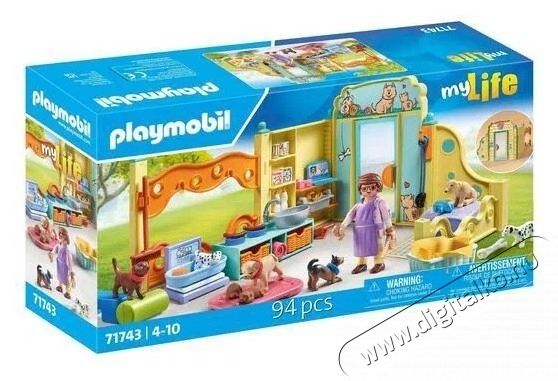 PLAYMOBIL 71743 Kutyapanzi&oacute; H&aacute;ztart&aacute;s / Otthon / K&uuml;lt&eacute;r - J&aacute;t&eacute;k / Sport - J&aacute;t&eacute;kfigura - 532047