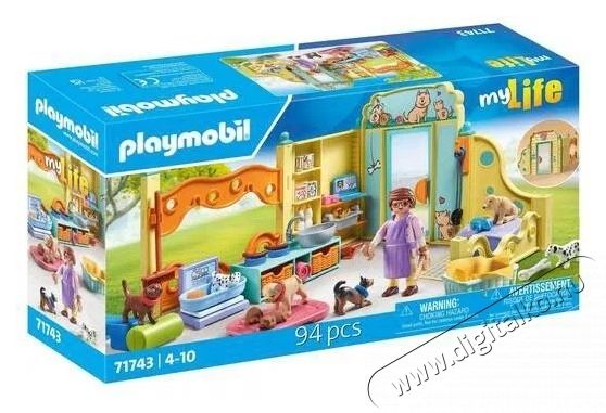 PLAYMOBIL 71743 Kutyapanzi&oacute; H&aacute;ztart&aacute;s / Otthon / K&uuml;lt&eacute;r - J&aacute;t&eacute;k / Sport - J&aacute;t&eacute;kfigura - 532047