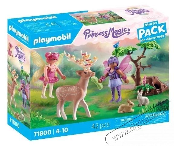 PLAYMOBIL 71800 Starter Pack T&uuml;nd&eacute;rek erdei &aacute;llatokkal H&aacute;ztart&aacute;s / Otthon / K&uuml;lt&eacute;r - J&aacute;t&eacute;k / Sport - J&aacute;t&eacute;kfigura - 532058