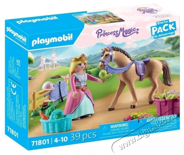 PLAYMOBIL 71801 Starter Pack Hercegnő &eacute;s l&oacute; H&aacute;ztart&aacute;s / Otthon / K&uuml;lt&eacute;r - J&aacute;t&eacute;k / Sport - J&aacute;t&eacute;kfigura - 532061