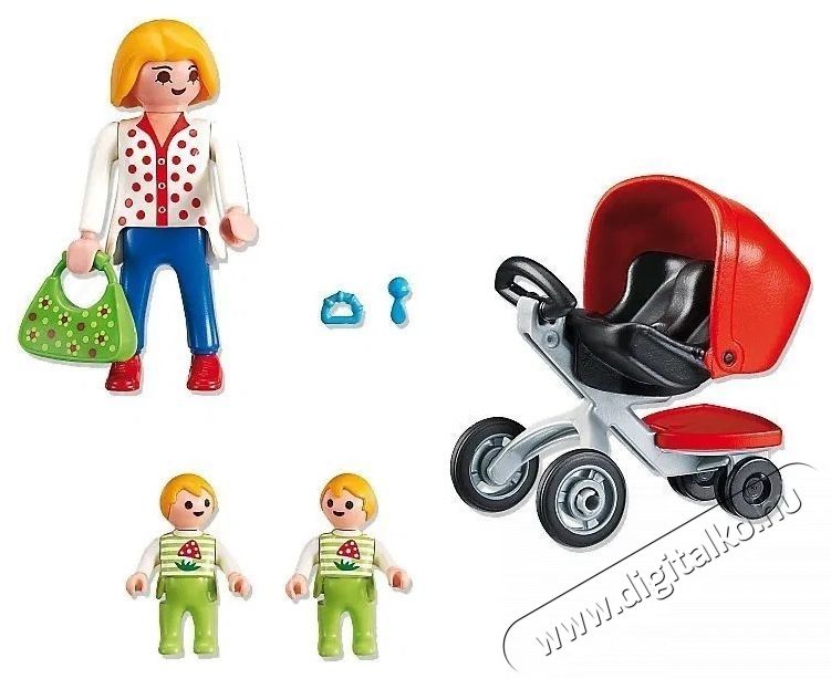 PLAYMOBIL 5573 Ikerbabakocsi H&aacute;ztart&aacute;s / Otthon / K&uuml;lt&eacute;r - J&aacute;t&eacute;k / Sport - J&aacute;t&eacute;kfigura - 532043