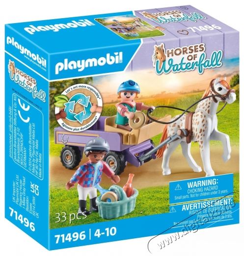 PLAYMOBIL 71496 P&oacute;ni lovaskocsi H&aacute;ztart&aacute;s / Otthon / K&uuml;lt&eacute;r - J&aacute;t&eacute;k / Sport - J&aacute;t&eacute;kfigura - 532046