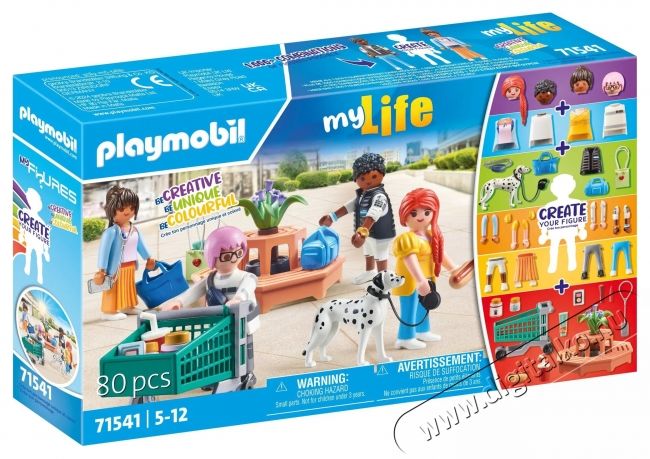 PLAYMOBIL 71541 My Figures  V&aacute;s&aacute;rl&aacute;s H&aacute;ztart&aacute;s / Otthon / K&uuml;lt&eacute;r - J&aacute;t&eacute;k / Sport - J&aacute;t&eacute;kfigura - 532070