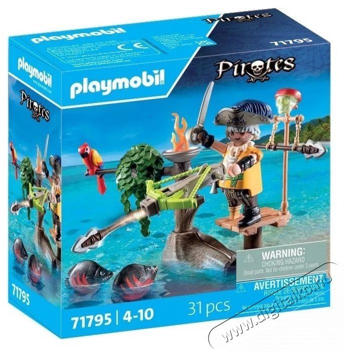 PLAYMOBIL 71795 Kal&oacute;z ny&iacute;lpusk&aacute;val H&aacute;ztart&aacute;s / Otthon / K&uuml;lt&eacute;r - J&aacute;t&eacute;k / Sport - J&aacute;t&eacute;kfigura - 532069