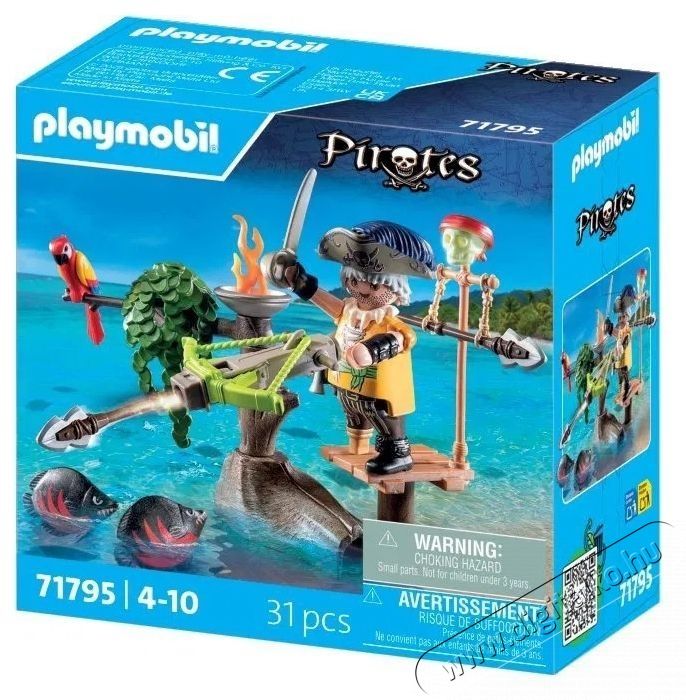 PLAYMOBIL 71795 Kal&oacute;z ny&iacute;lpusk&aacute;val H&aacute;ztart&aacute;s / Otthon / K&uuml;lt&eacute;r - J&aacute;t&eacute;k / Sport - J&aacute;t&eacute;kfigura - 532069