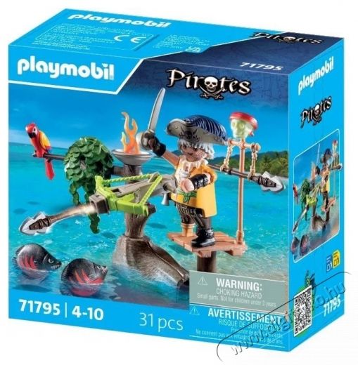 PLAYMOBIL 71795 Kal&oacute;z ny&iacute;lpusk&aacute;val H&aacute;ztart&aacute;s / Otthon / K&uuml;lt&eacute;r - J&aacute;t&eacute;k / Sport - J&aacute;t&eacute;kfigura - 532069